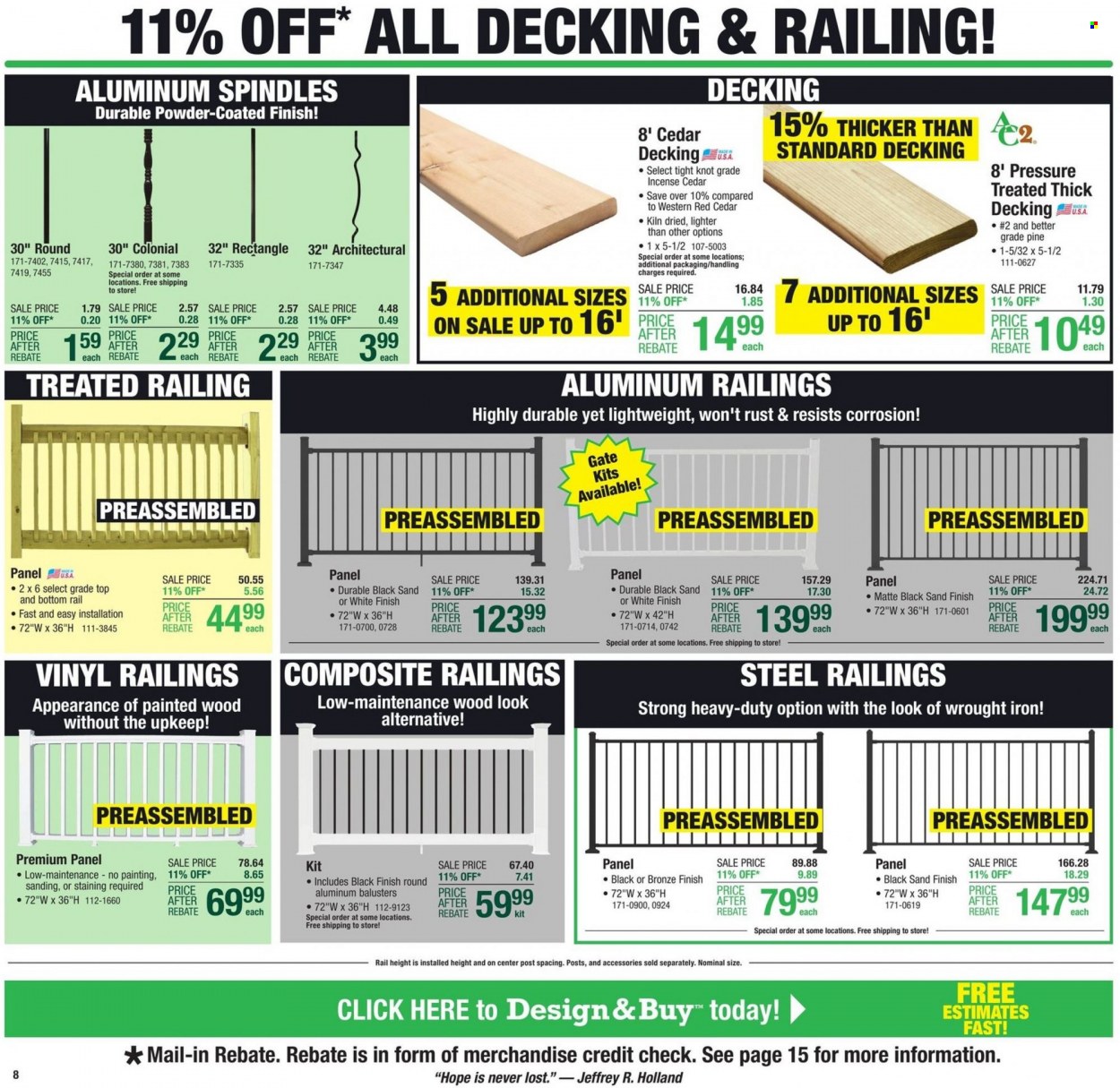 Menards ad - 06/01/2022 - 06/12/2022. Page 9