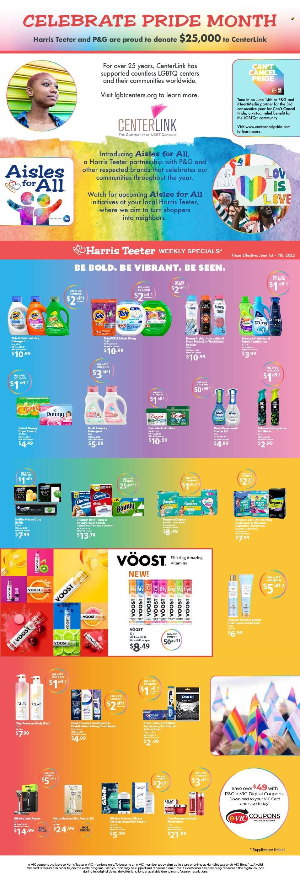 Harris Teeter ad - 06/01/2022 - 06/07/2022. Page 1