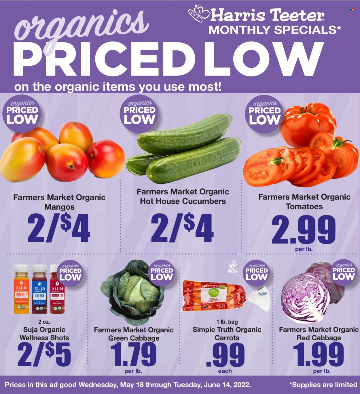 Harris Teeter ad - 05/18/2022 - 06/14/2022. Page 1