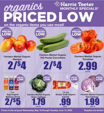 Harris Teeter Flyer - 05/18/2022 - 06/14/2022.