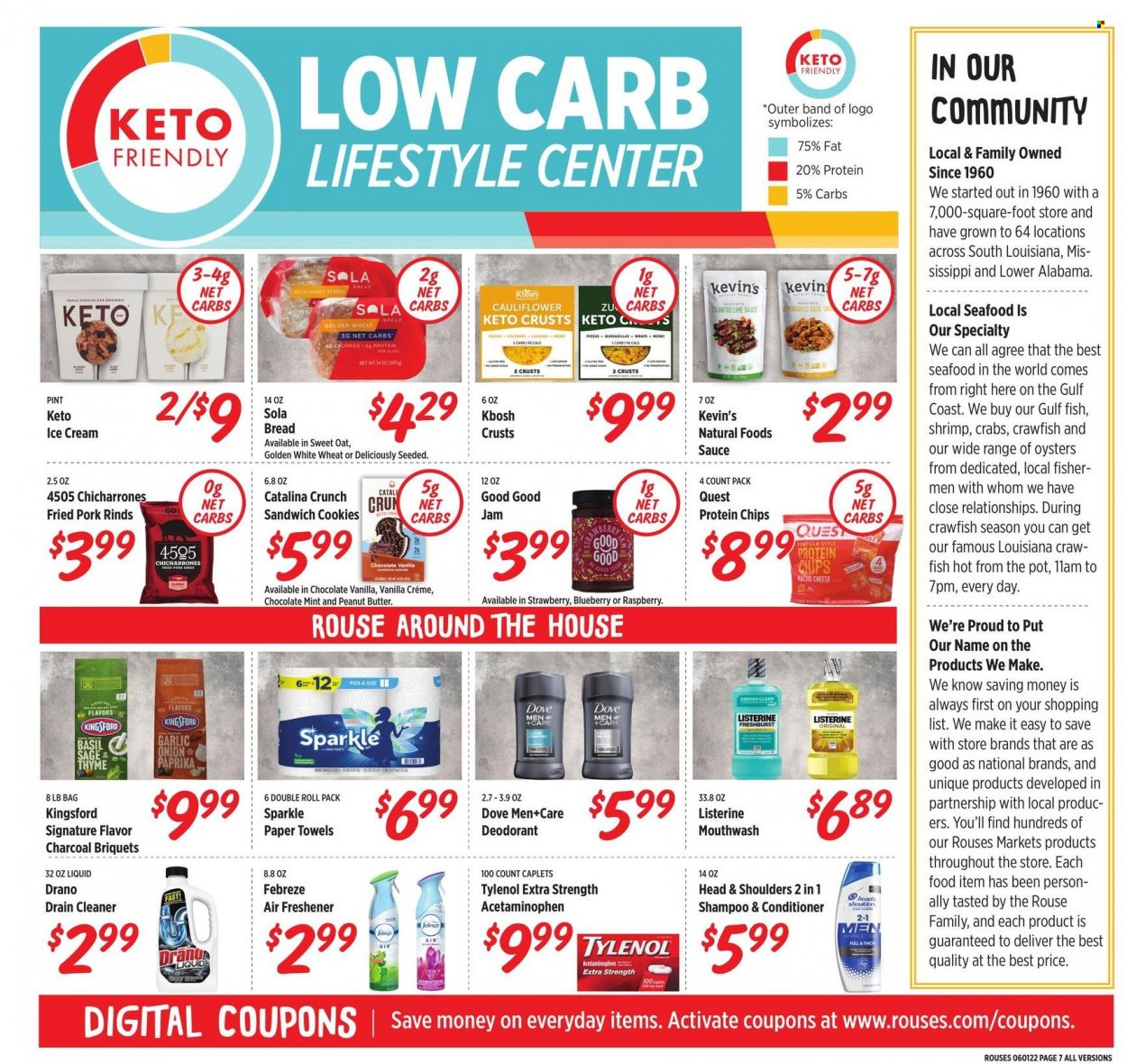Rouses Markets ad - 06/01/2022 - 06/08/2022. Page 7