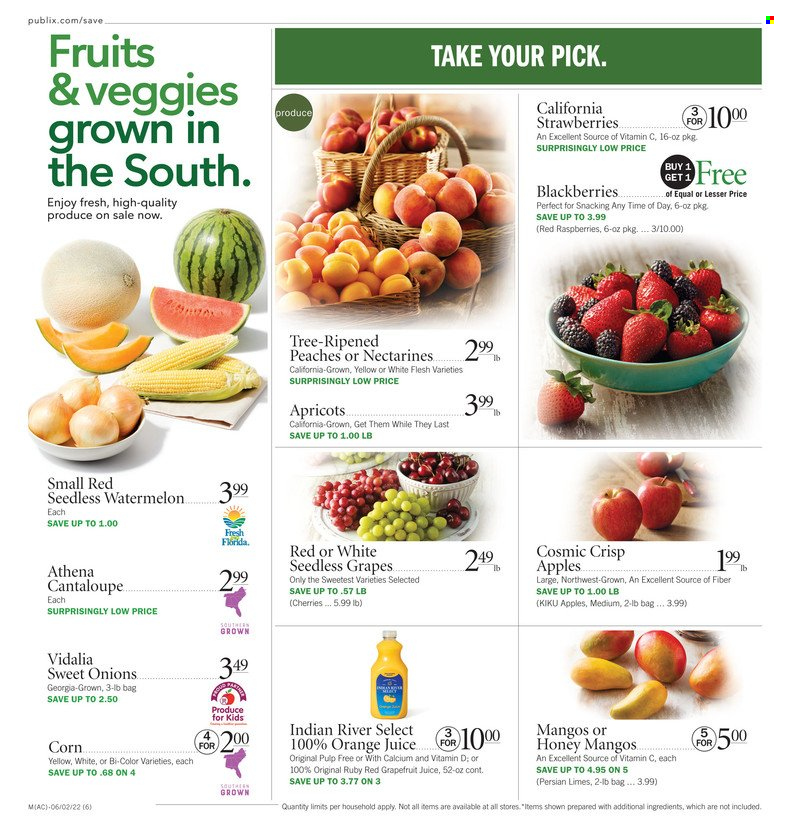 Publix ad - 06/02/2022 - 06/08/2022. Page 6