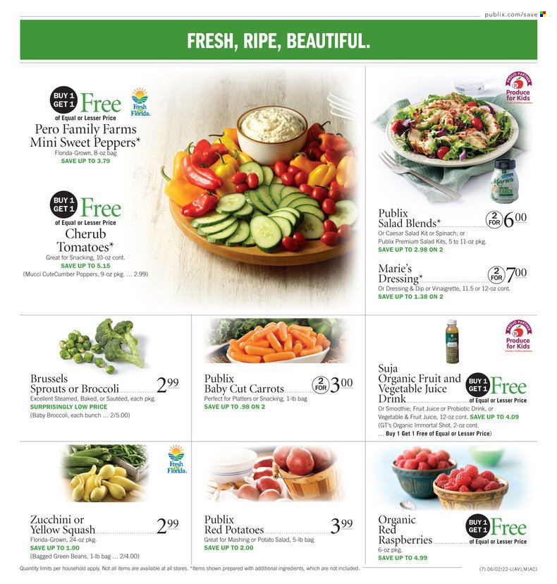 Publix ad - 06/02/2022 - 06/08/2022. Page 7