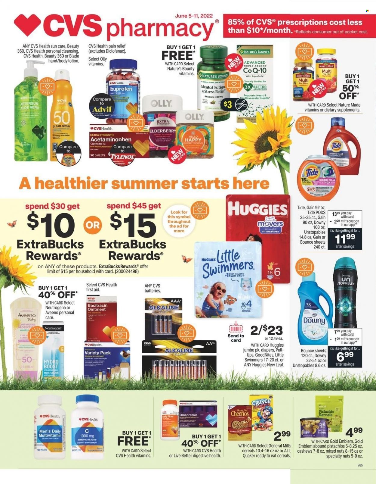 CVS Pharmacy ad - 06/05/2022 - 06/11/2022. Page 1