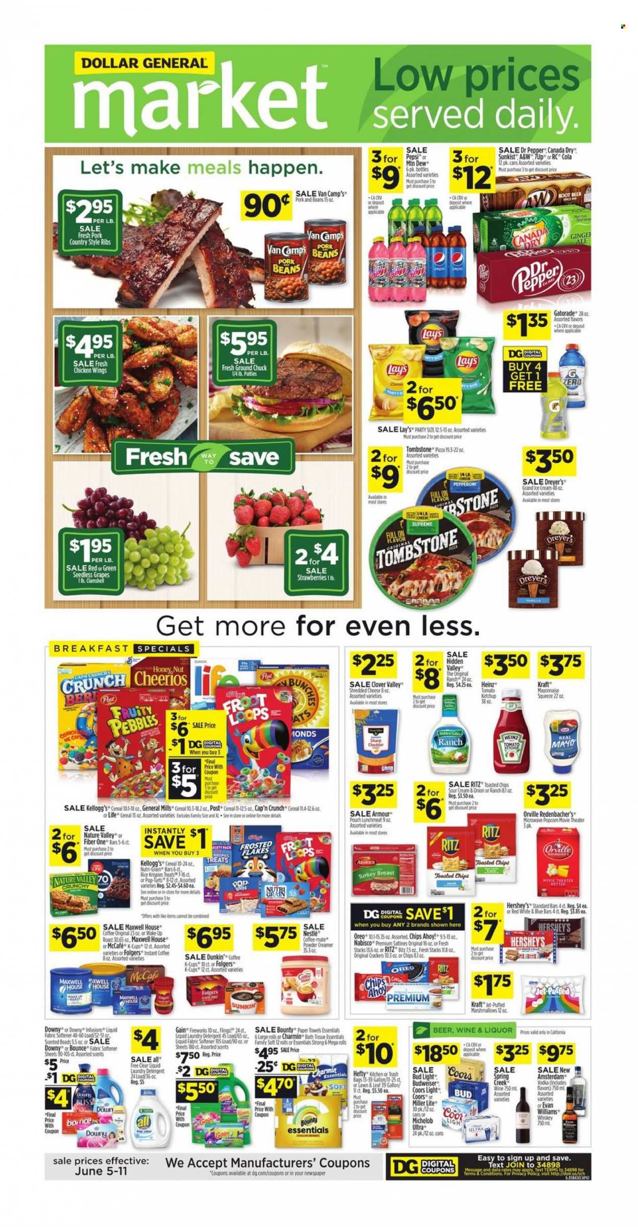 Dollar General ad - 06/05/2022 - 06/11/2022. Page 1