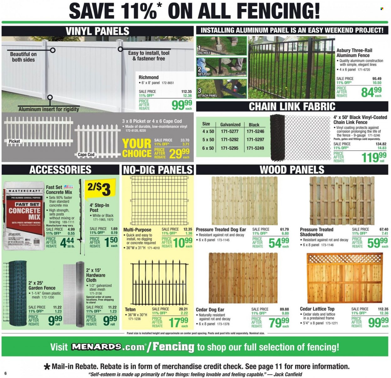 Menards ad - 06/08/2022 - 06/19/2022. Page 7