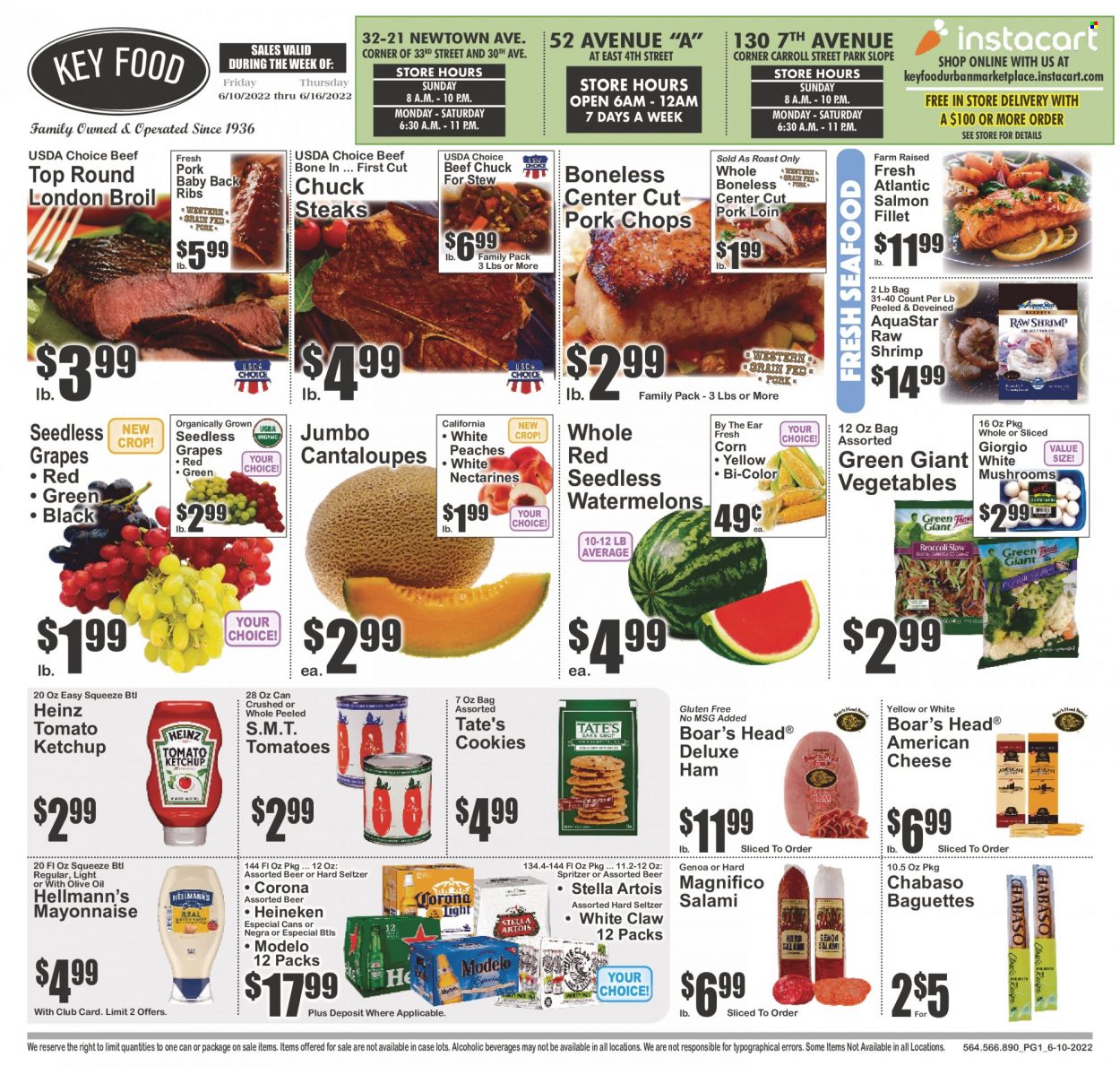 Key Food ad - 06/10/2022 - 06/16/2022. Page 1