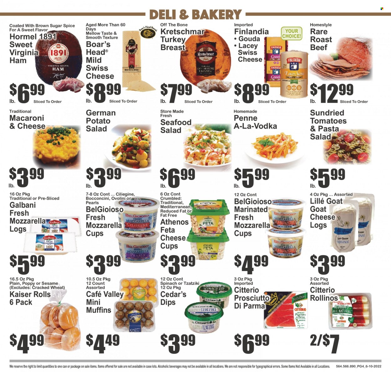 Key Food ad - 06/10/2022 - 06/16/2022. Page 4