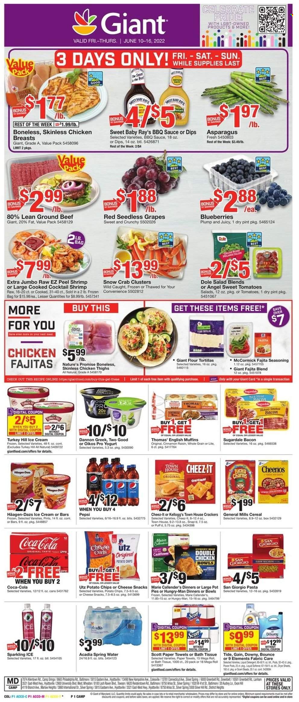 Giant Food ad - 06/10/2022 - 06/16/2022. Page 1