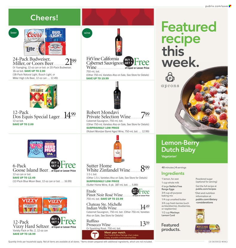 Publix ad - 06/09/2022 - 06/15/2022. Page 3