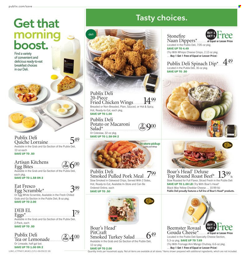 Publix ad - 06/09/2022 - 06/15/2022. Page 8