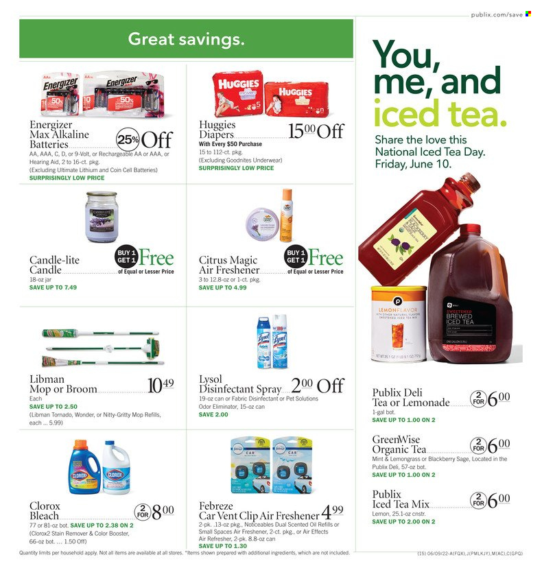 Publix ad - 06/09/2022 - 06/15/2022. Page 15