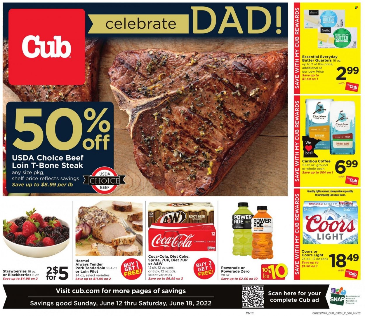 Cub Foods ad - 06/12/2022 - 06/18/2022. Page 1