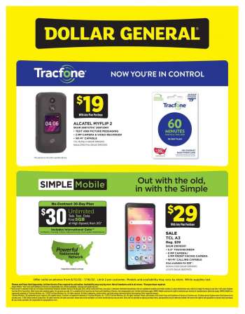 Dollar General Flyer - 06/12/2022 - 07/16/2022.
