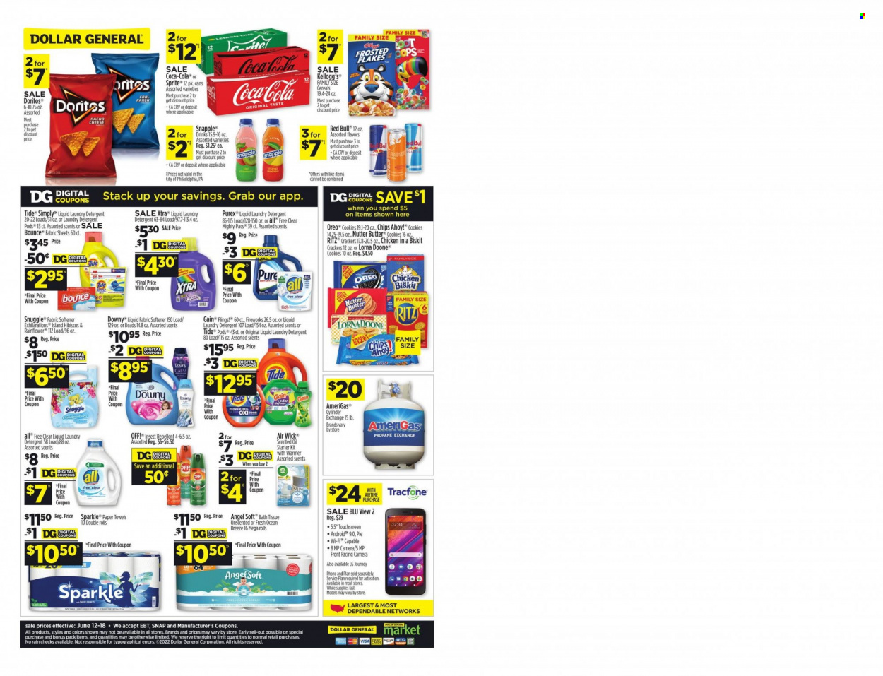 Dollar General ad - 06/12/2022 - 06/18/2022. Page 2
