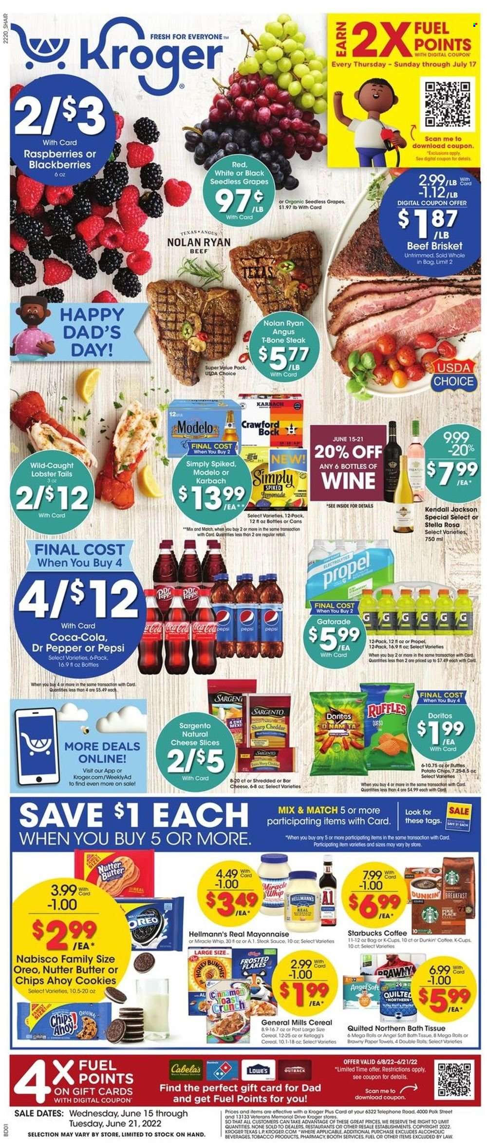 Kroger ad - 06/15/2022 - 06/21/2022. Page 1