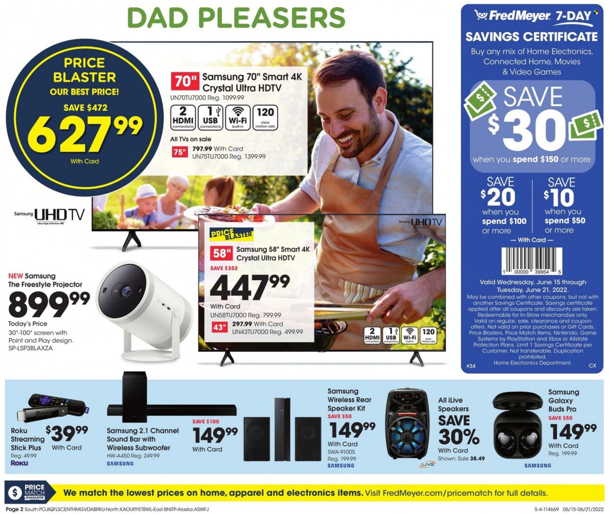 Fred Meyer ad - 06/15/2022 - 06/21/2022. Page 2