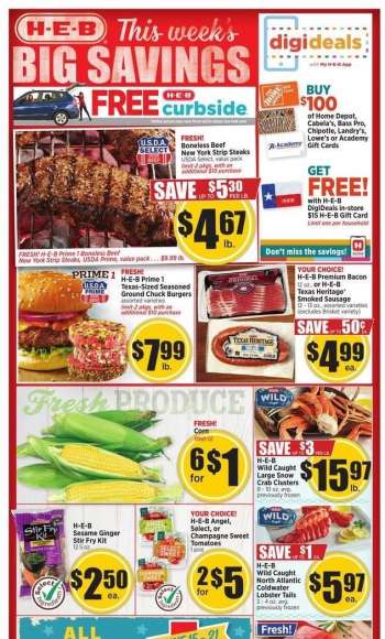 H-E-B Flyer - 06/15/2022 - 06/21/2022.