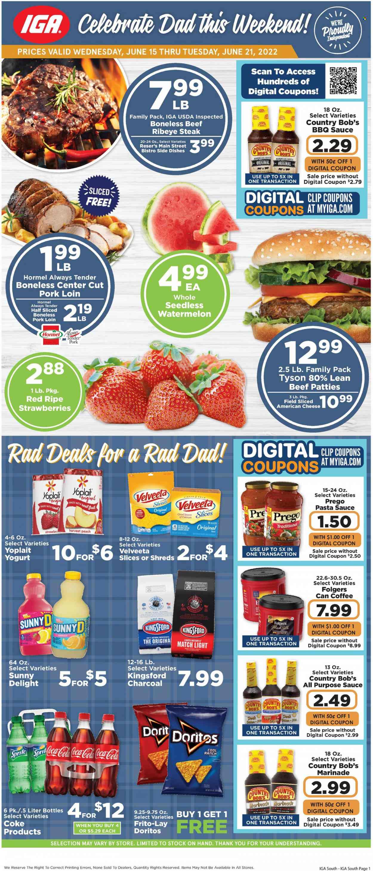IGA ad - 06/15/2022 - 06/21/2022. Page 1