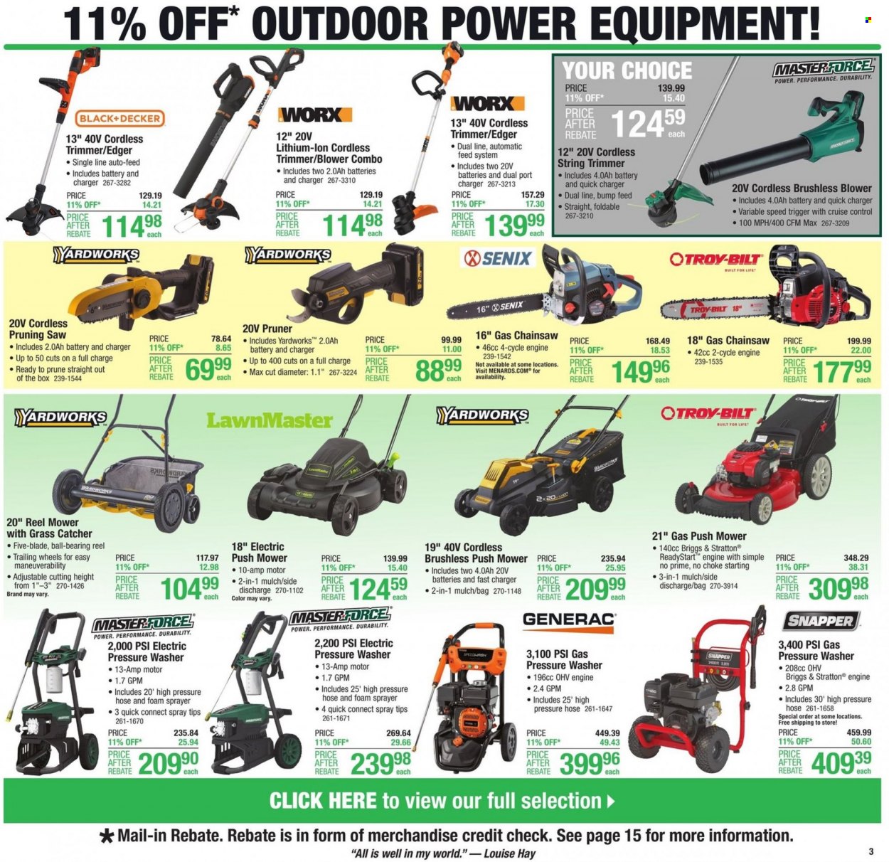 Menards ad - 06/16/2022 - 06/26/2022. Page 4