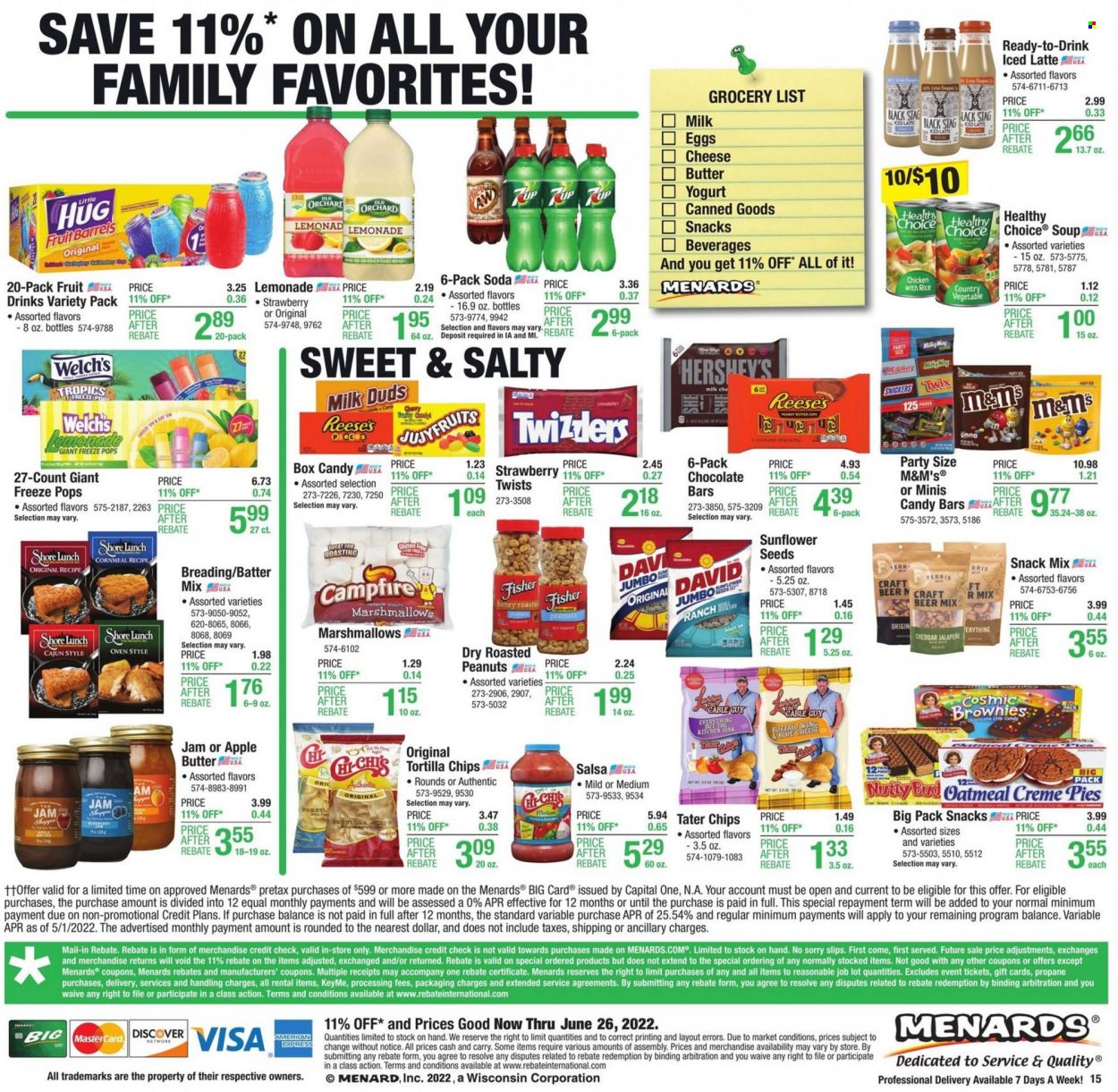Menards ad - 06/16/2022 - 06/26/2022. Page 19