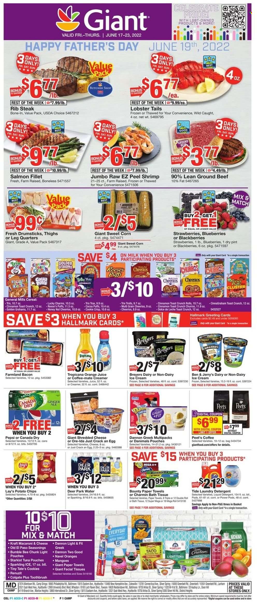 Giant Food ad - 06/17/2022 - 06/23/2022. Page 1