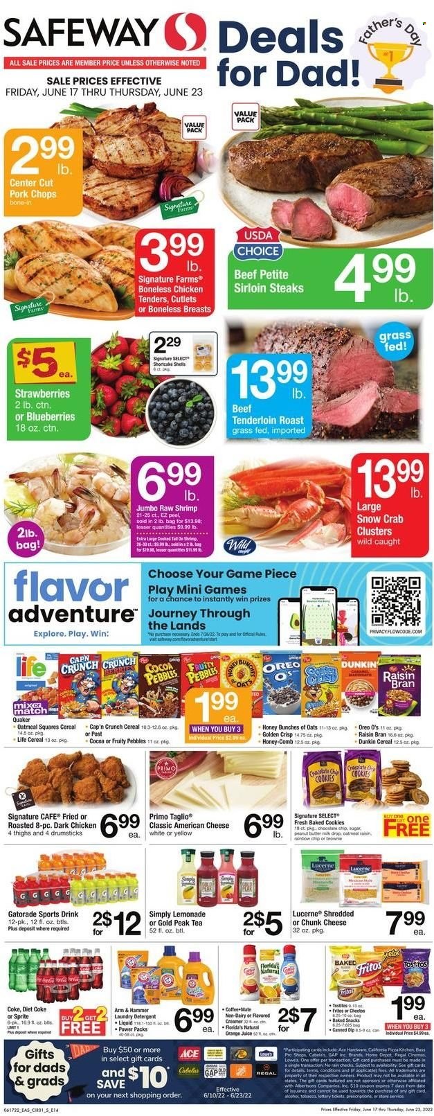 Safeway ad - 06/17/2022 - 06/23/2022. Page 1