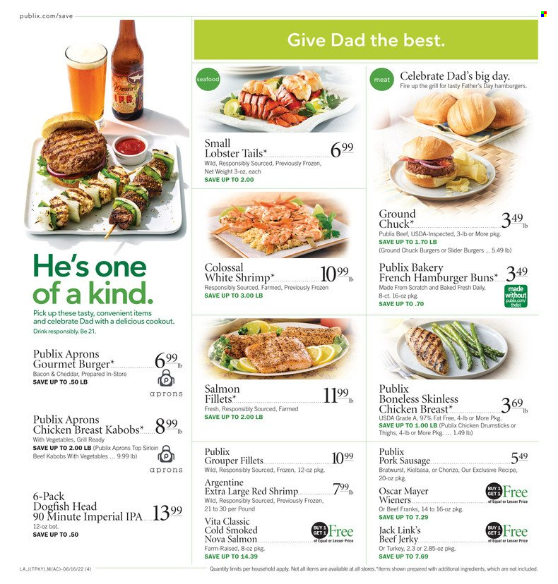 Publix ad - 06/16/2022 - 06/22/2022. Page 4