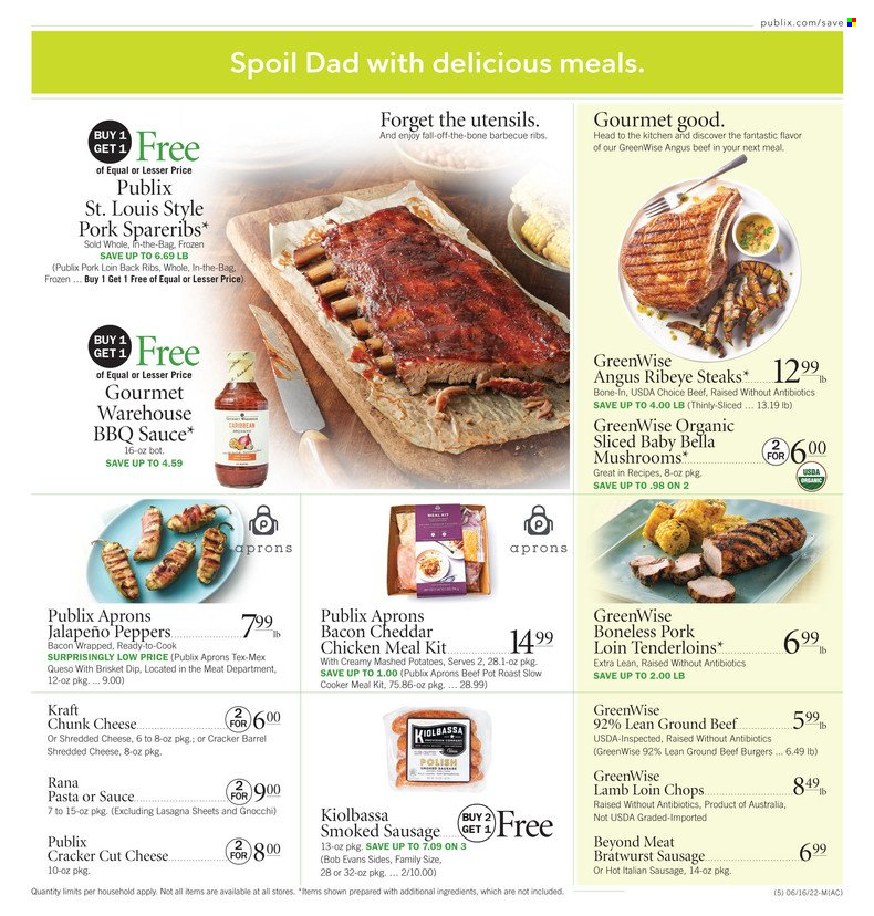 Publix ad - 06/16/2022 - 06/22/2022. Page 5