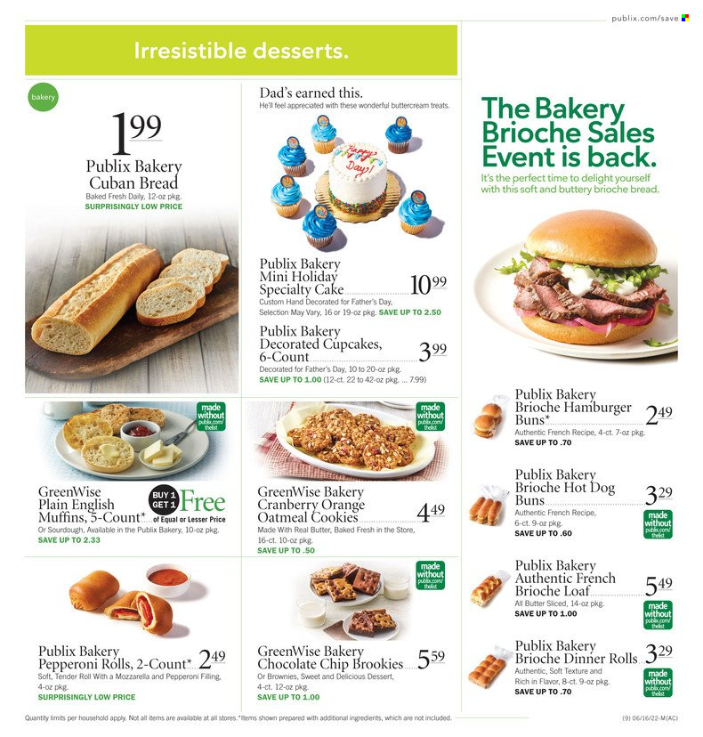 Publix ad - 06/16/2022 - 06/22/2022. Page 9