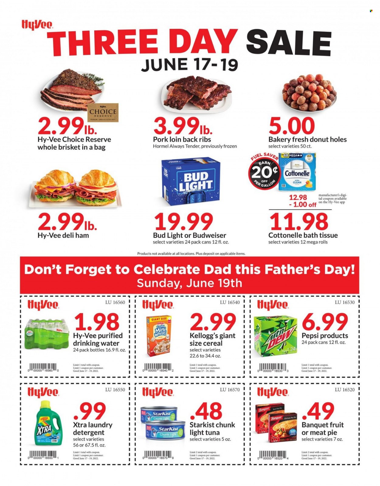 Hy-Vee ad - 06/17/2022 - 06/19/2022. Page 1