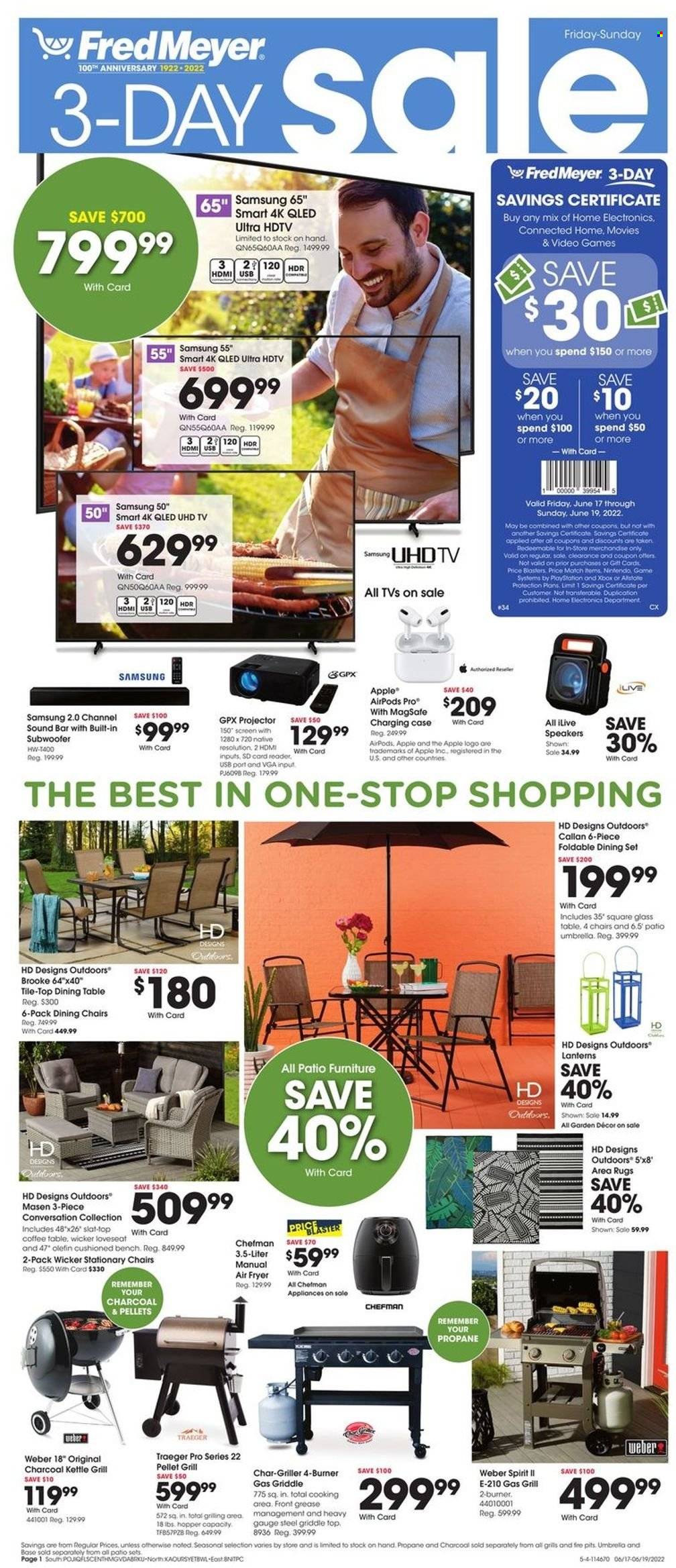 Fred Meyer ad - 06/17/2022 - 06/19/2022. Page 1