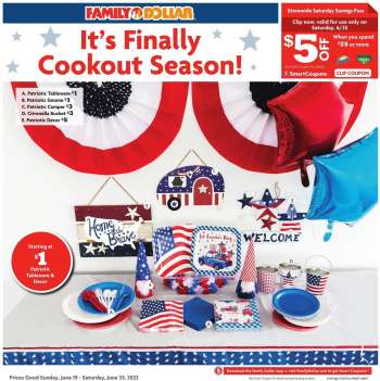 Family Dollar Flyer - 06/19/2022 - 06/25/2022.