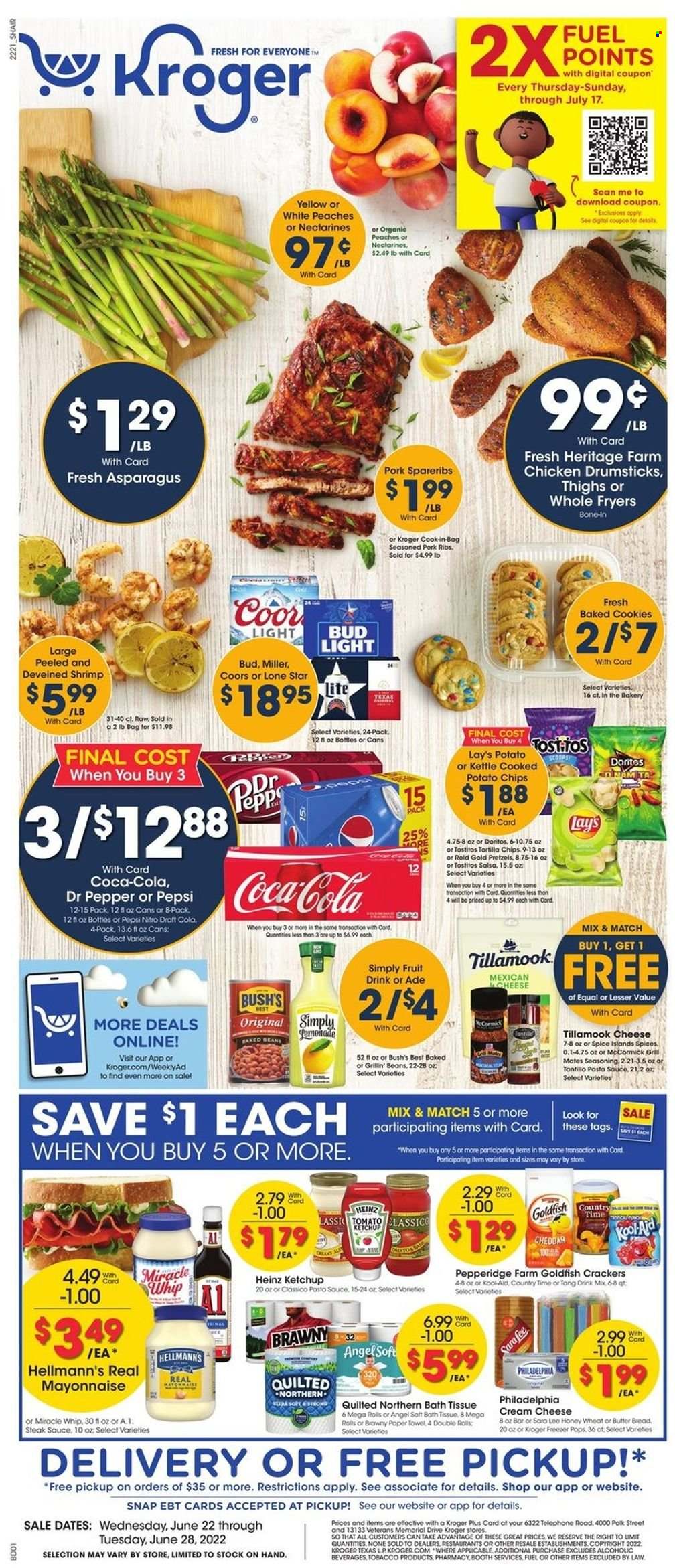 Kroger ad - 06/22/2022 - 06/28/2022. Page 1