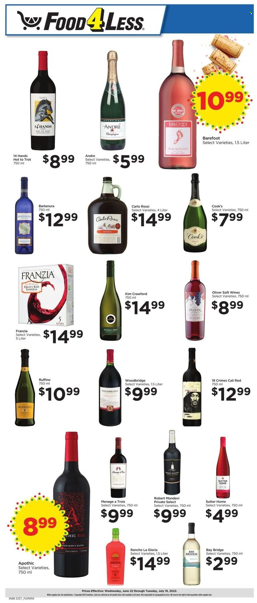 Food 4 Less ad - 06/22/2022 - 07/19/2022. Page 1