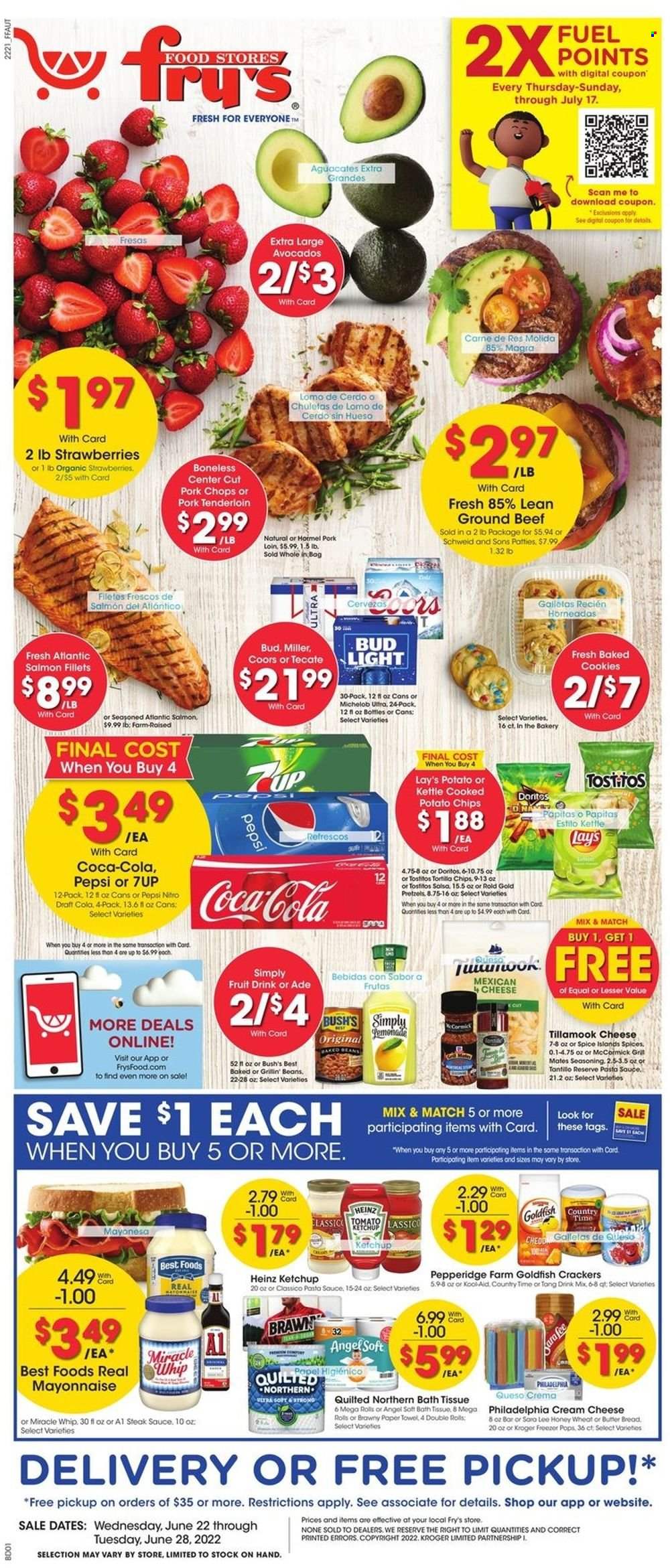 Fry’s ad - 06/22/2022 - 06/28/2022. Page 1