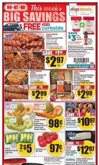 H-E-B Flyer - 06/22/2022 - 06/28/2022.