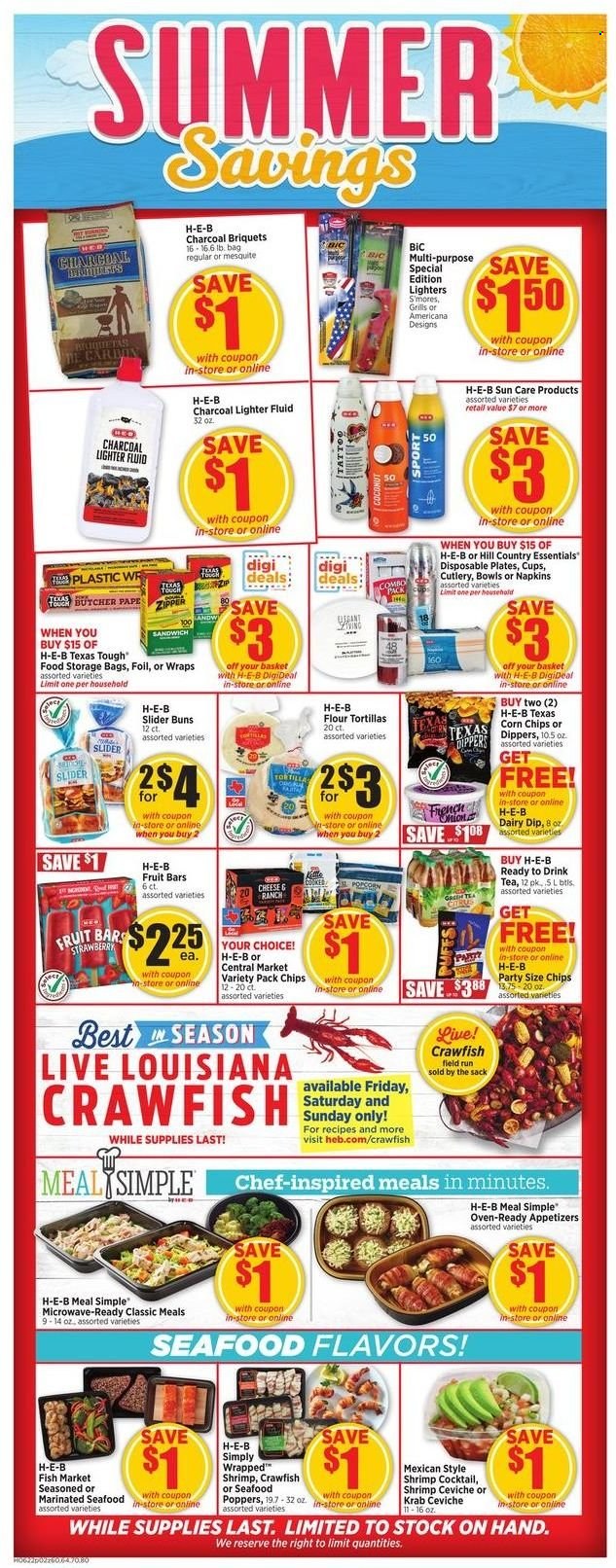 H-E-B ad - 06/22/2022 - 06/28/2022. Page 2