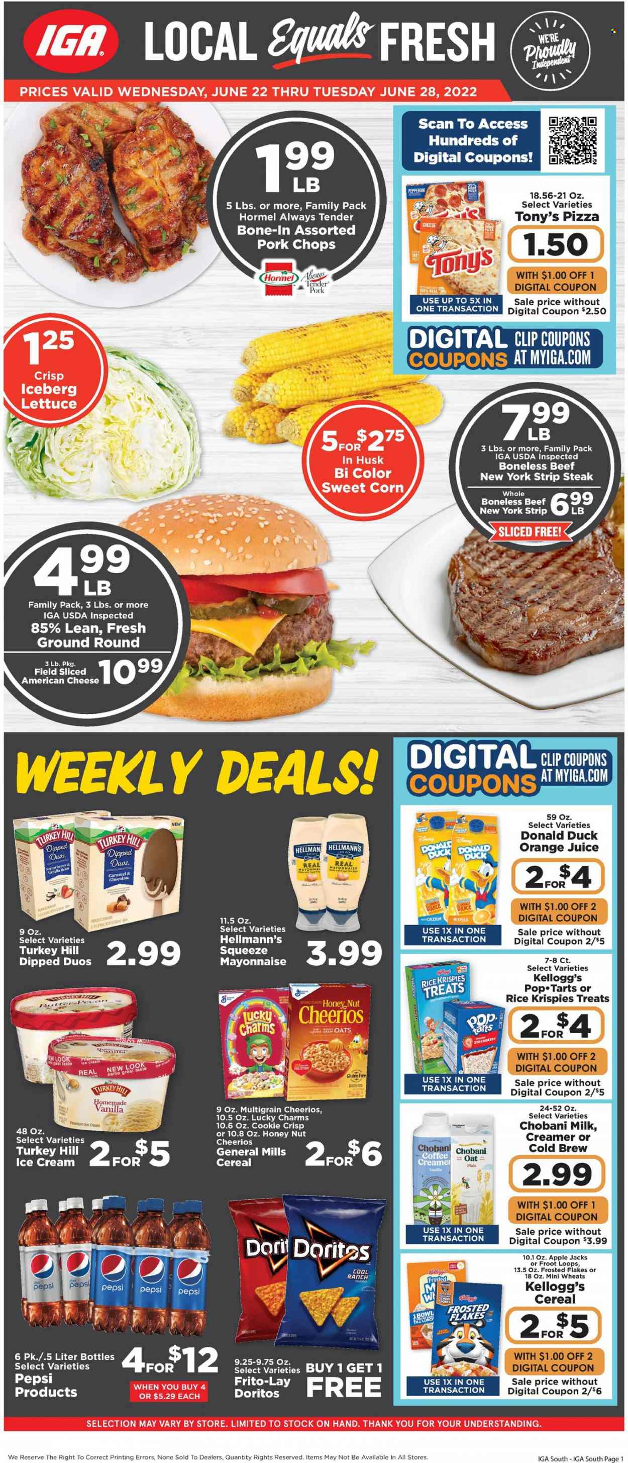 IGA ad - 06/22/2022 - 06/28/2022. Page 1