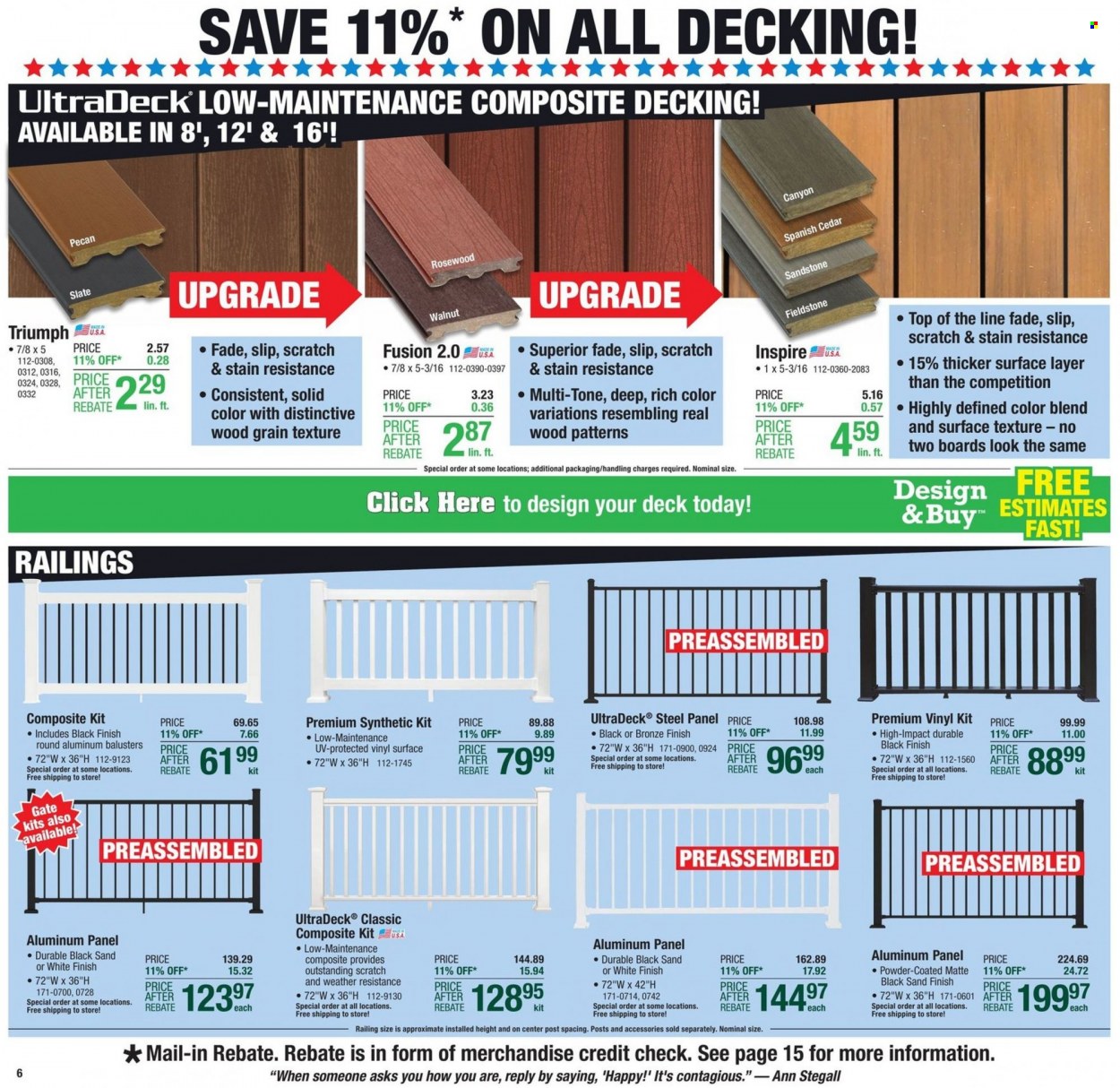 Menards ad - 06/23/2022 - 07/04/2022. Page 7