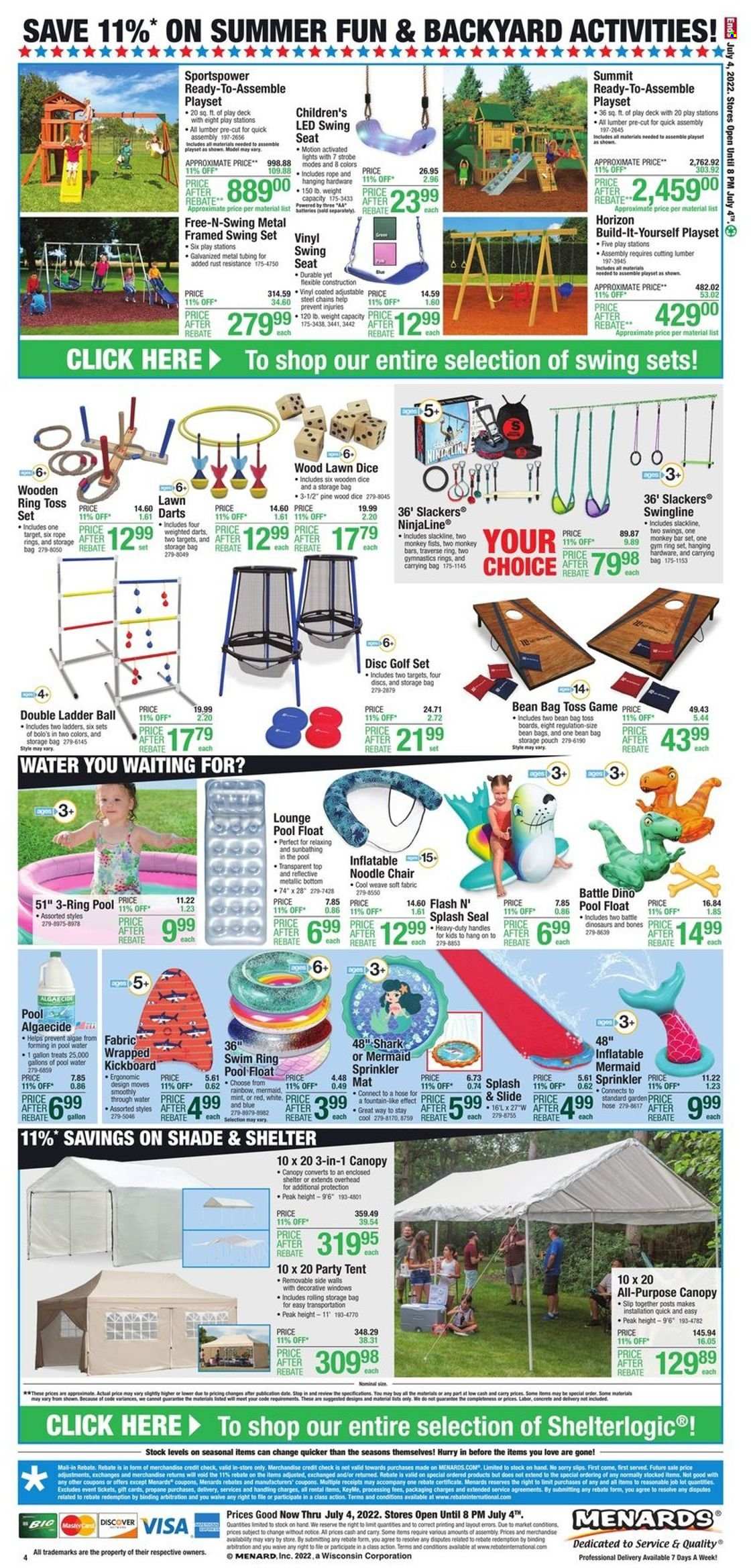 Menards ad - 06/23/2022 - 07/04/2022. Page 4