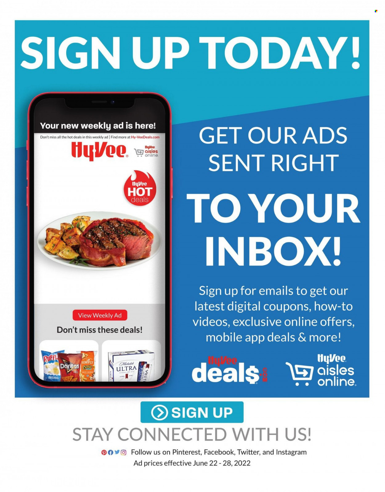 Hy-Vee ad - 06/22/2022 - 06/28/2022. Page 12