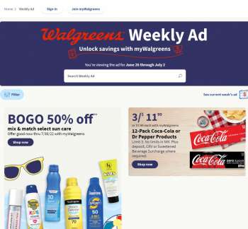 Walgreens Flyer - 06/26/2022 - 07/02/2022.