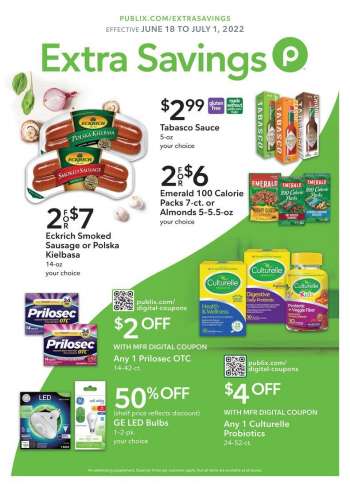 Publix Flyer - 06/18/2022 - 07/01/2022.