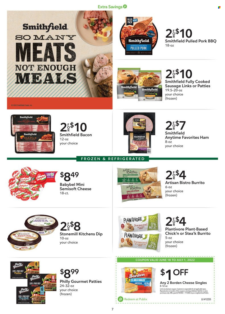 Publix ad - 06/18/2022 - 07/01/2022. Page 7