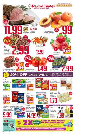 Harris Teeter Flyer - 06/22/2022 - 06/28/2022.