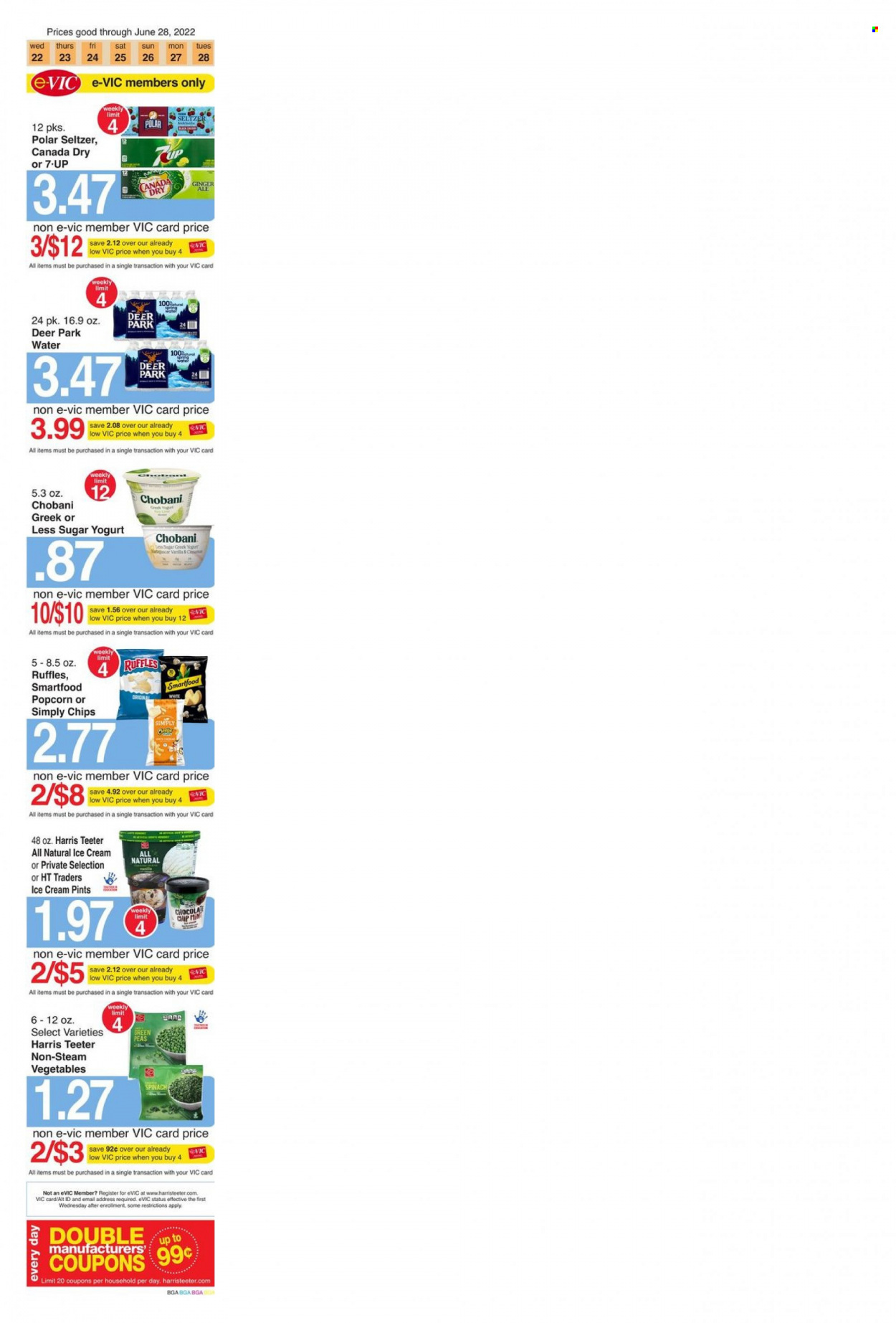 Harris Teeter ad - 06/22/2022 - 06/28/2022. Page 2