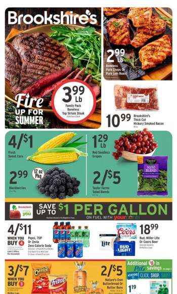 Brookshires Flyer - 06/22/2022 - 06/28/2022.