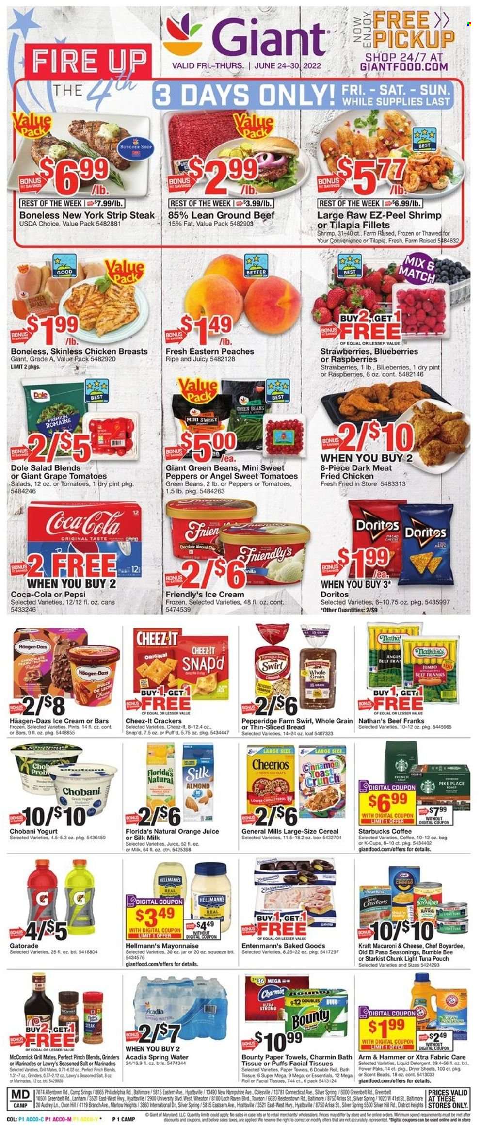 Giant Food ad - 06/24/2022 - 06/30/2022. Page 1