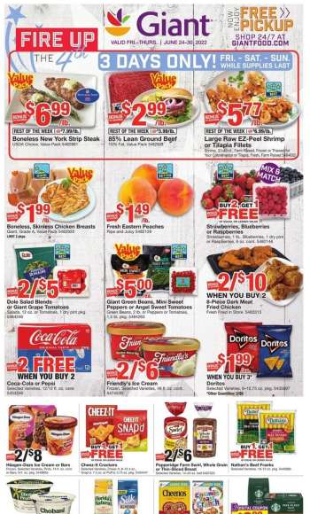 Giant Food Flyer - 06/24/2022 - 06/30/2022.